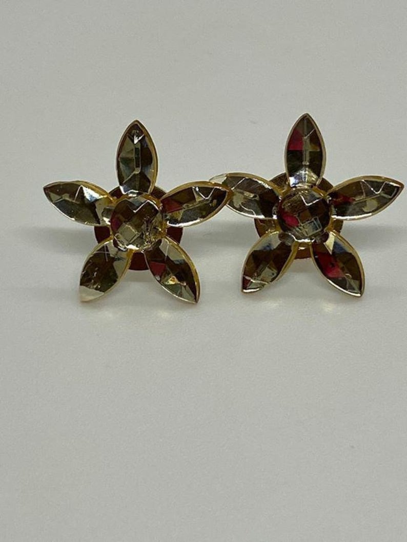 Golden Star Stud Earrings