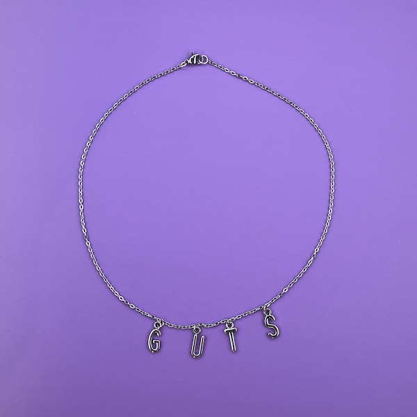 GUTS Necklace (Olivia Rodrigo rings inspired)