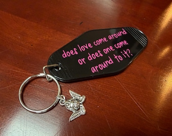 RM High Hopes Motel Keychain (Role Model/Chuck Timely inspired)