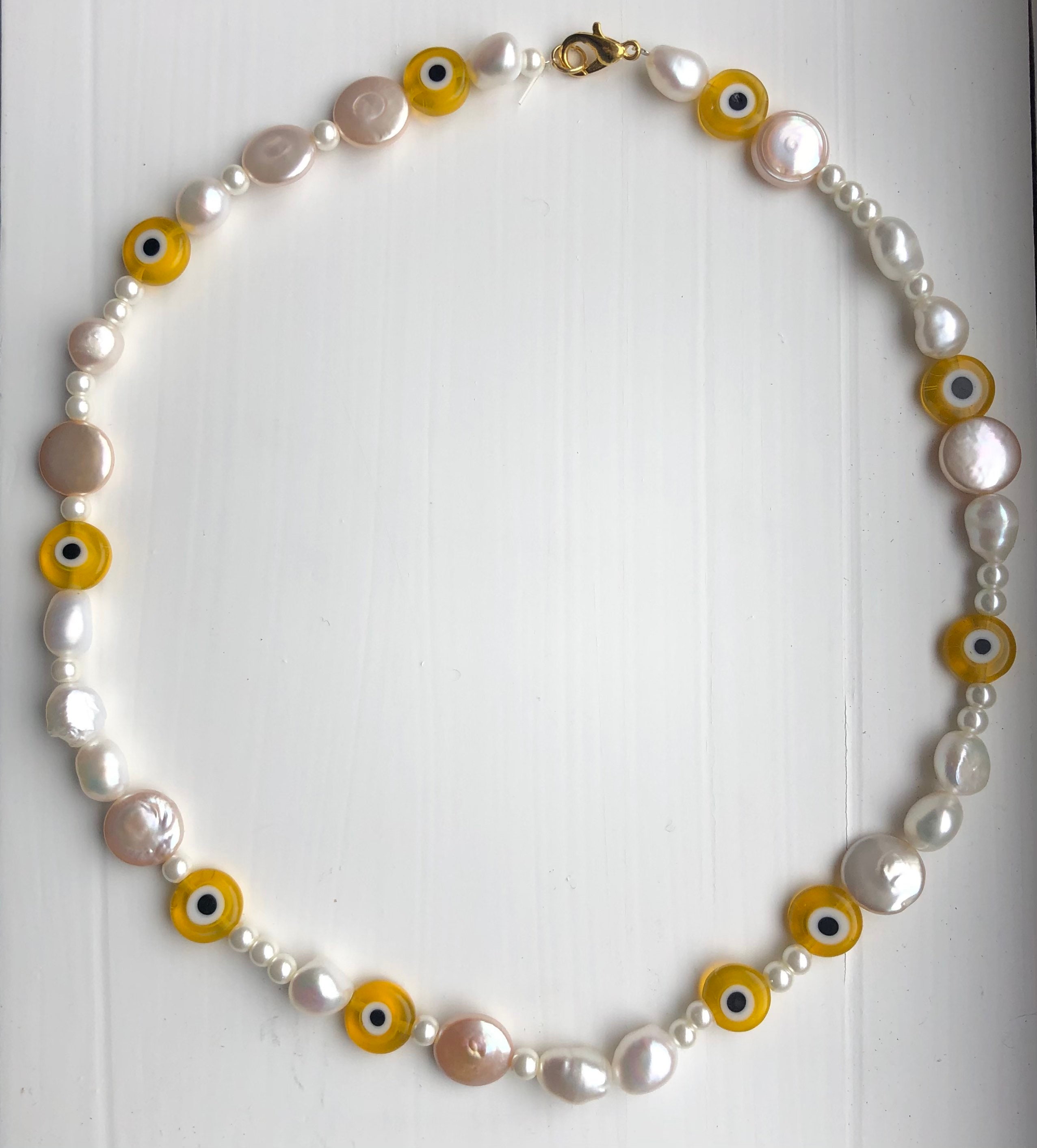 Harry styles evil eye cheap necklace