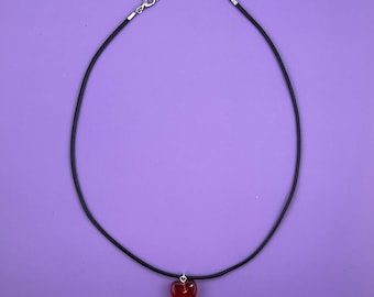 OR Acrylic Heart Necklace (Olivia Rodrigo dupe)