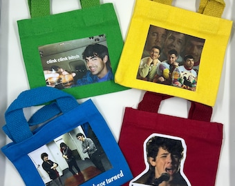 Mini Jonas Meme Totes (Jonas Brothers)