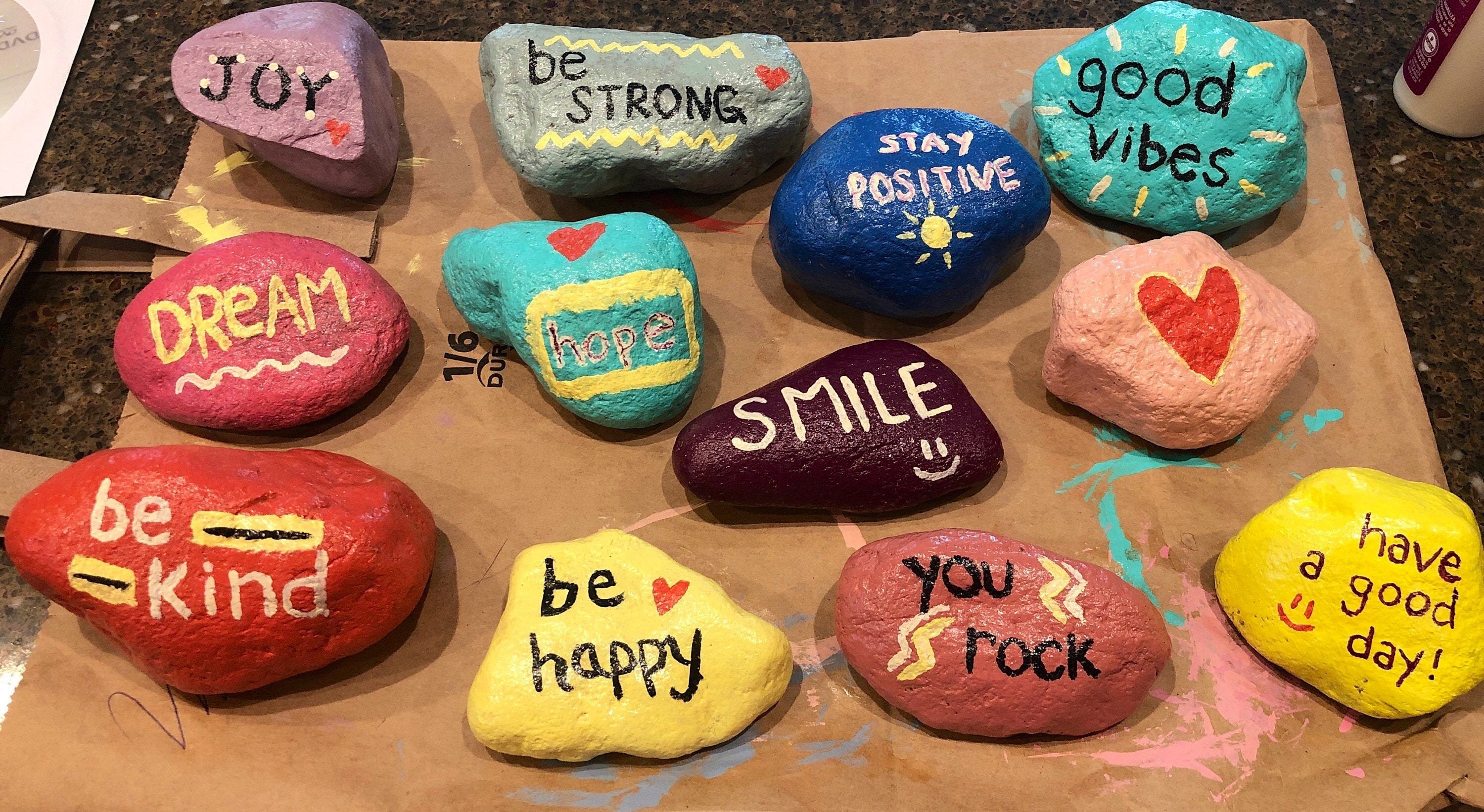 Custom Painted Rocks