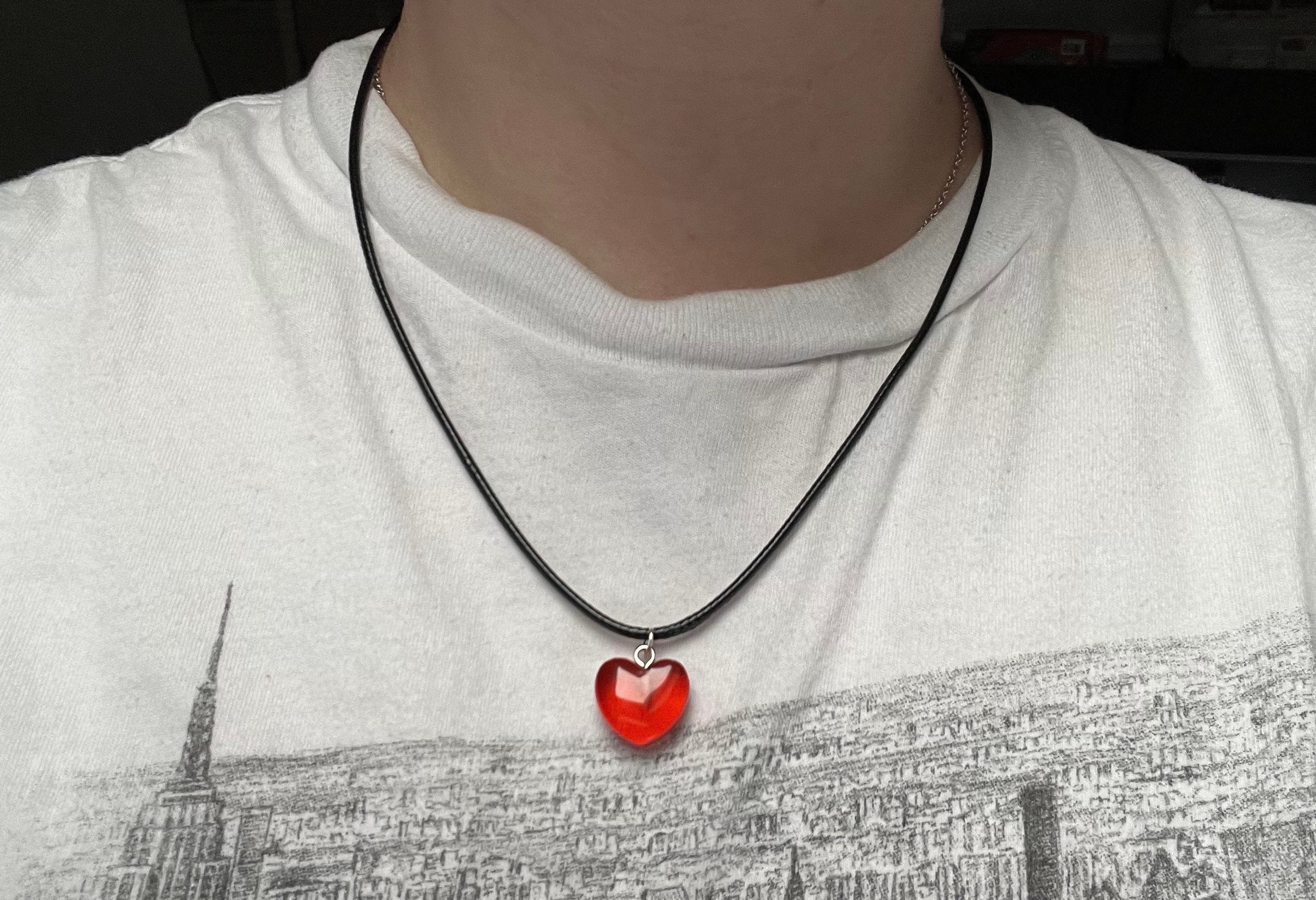OR Acrylic Heart Necklace (olivia Rodrigo Dupe) - Etsy