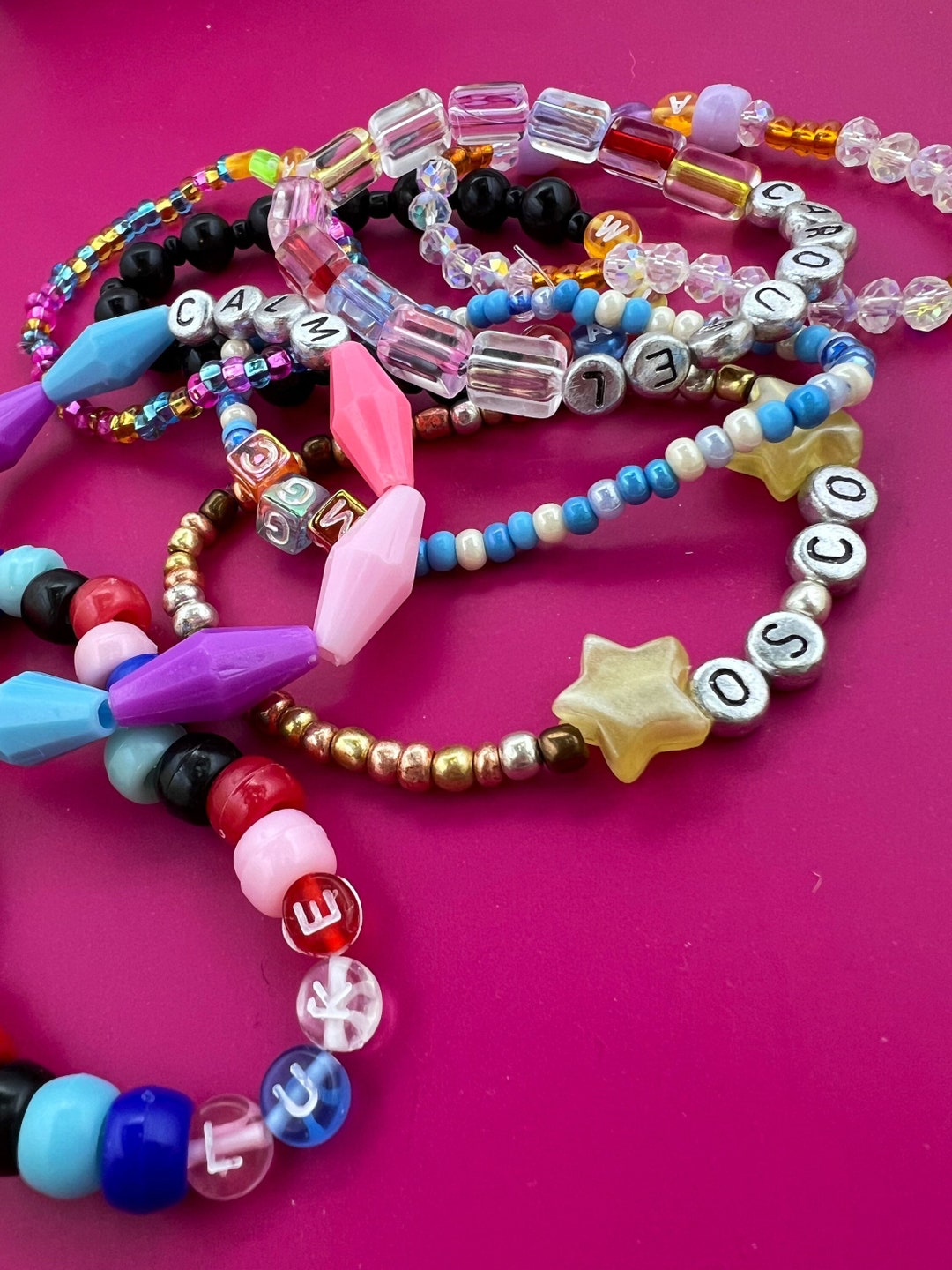 Concert Friendship Trading Bracelets Etsy UK