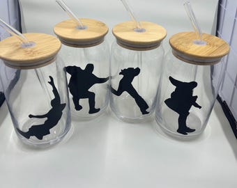 5sos5 Glass 4 Cup Set