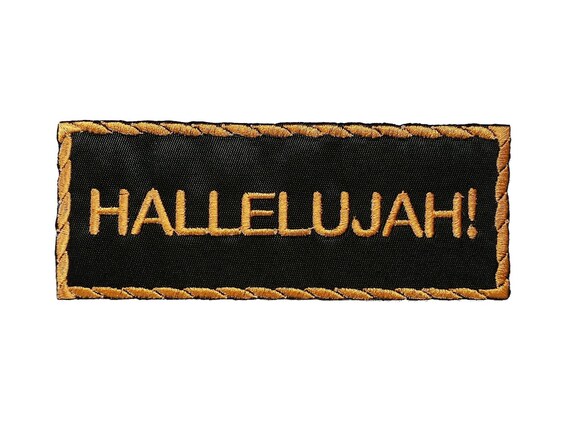 Hallelujah {Velcro Tag} Hallelujah {Velcro Tag}