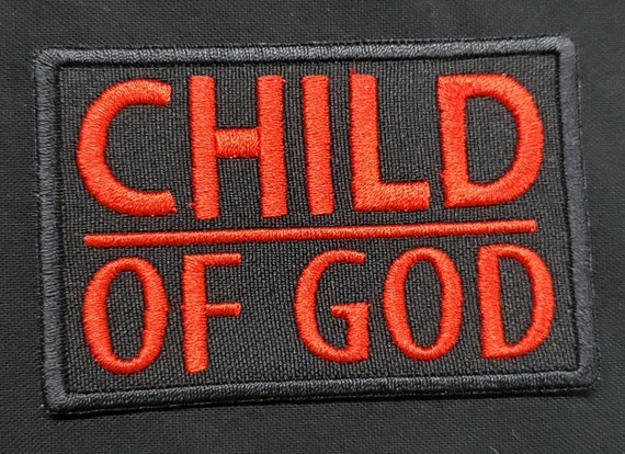 Child Of God B/W {Velcro Tag} Child Of God B/W {Velcro Tag}