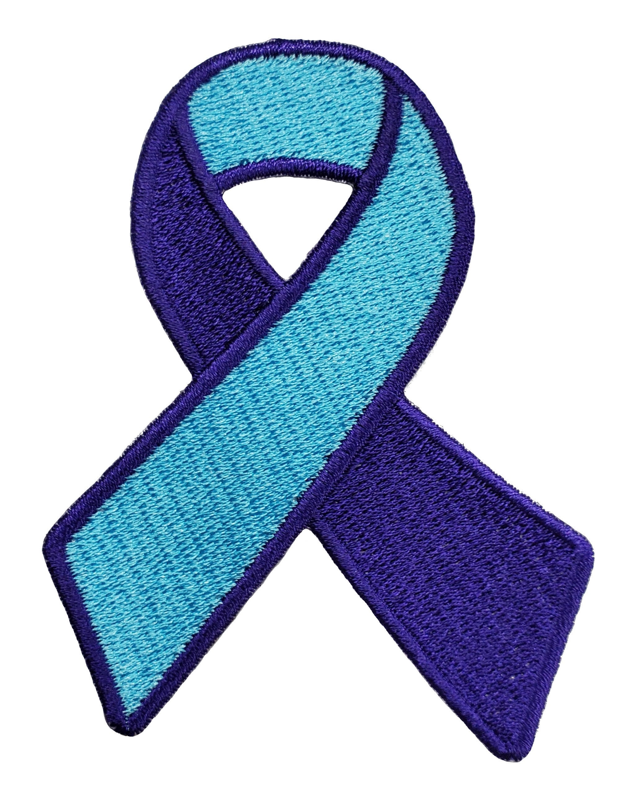Personalized Yellow Fabric Awareness Ribbons (Bulk