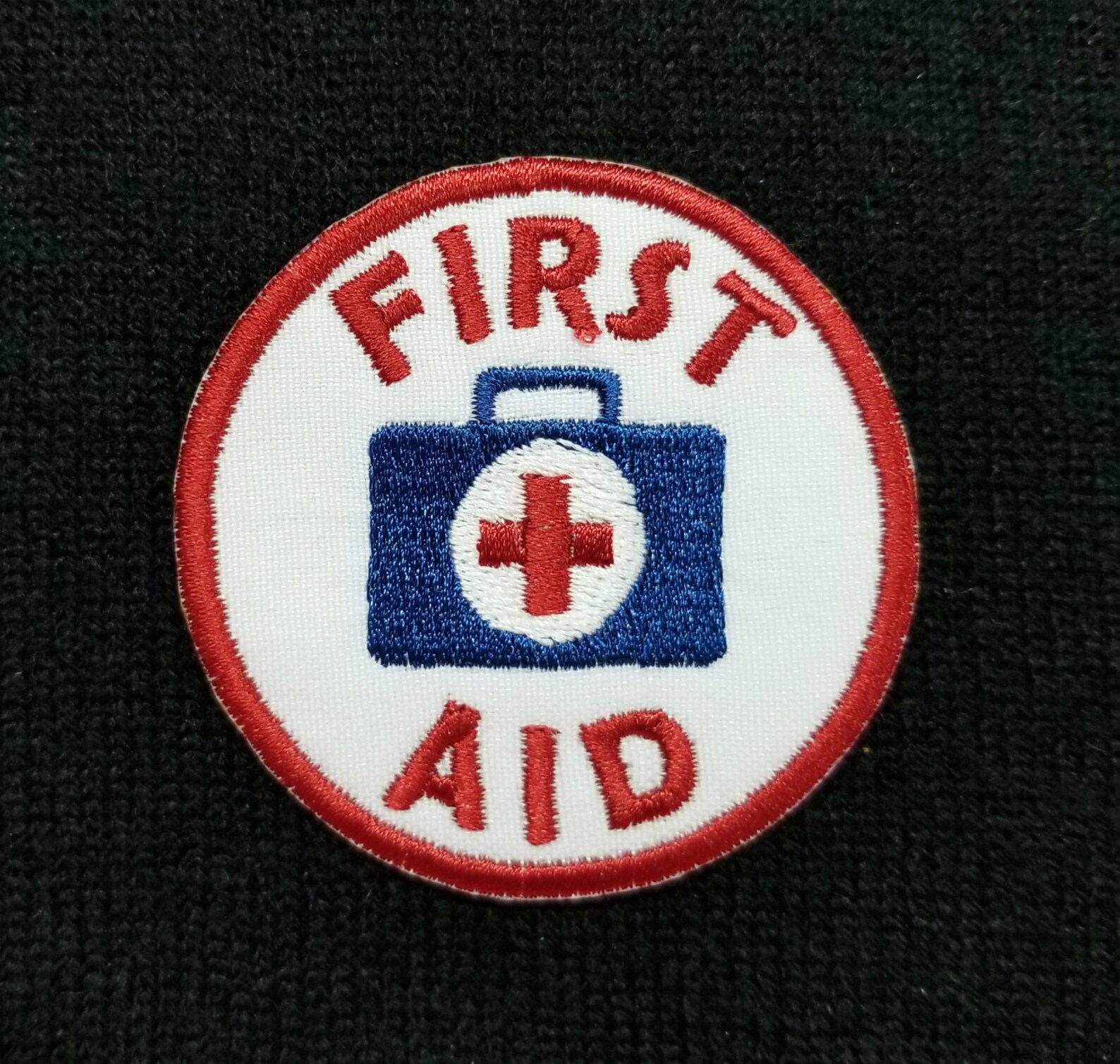 First Aid Merit Badge Embroidered Iron on Patch 2.4 Etsy