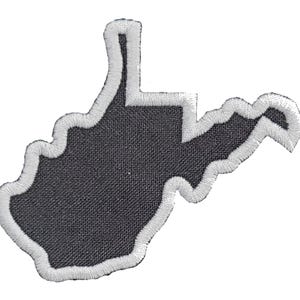 Broderad stryklapp i West Virginia State, anpassningsbar