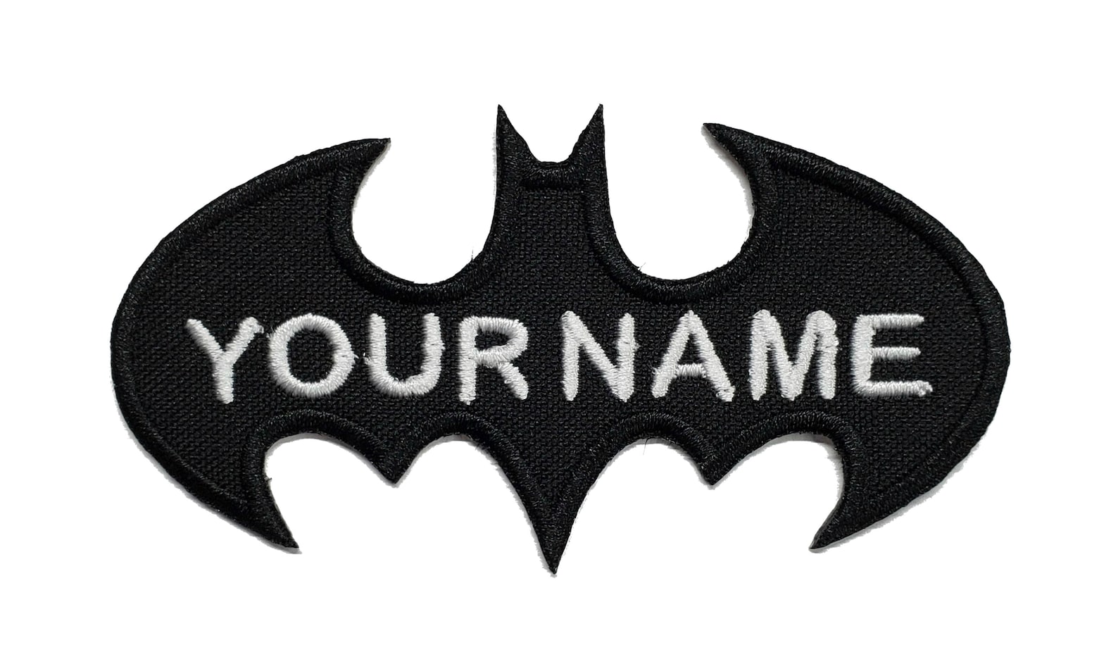 Custom Bat Name Tag Embroidered Applique Iron on Patch Badge Etsy