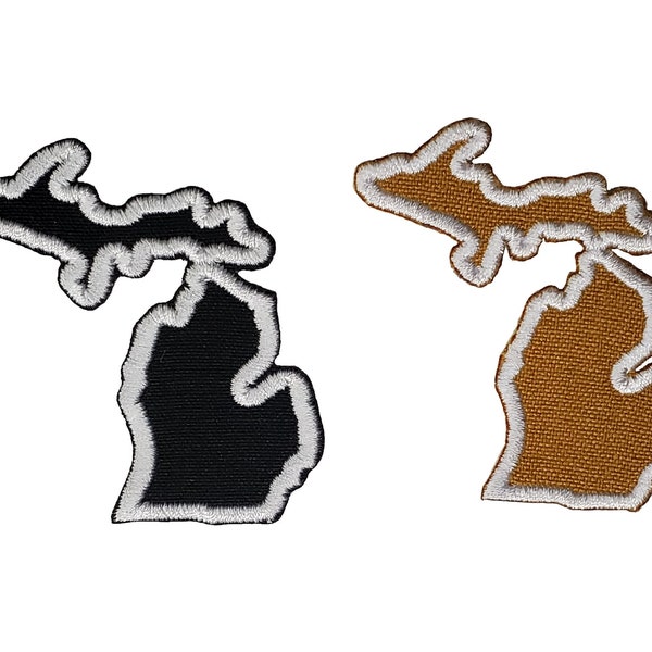 Michigan State Iron on Patch Etsy