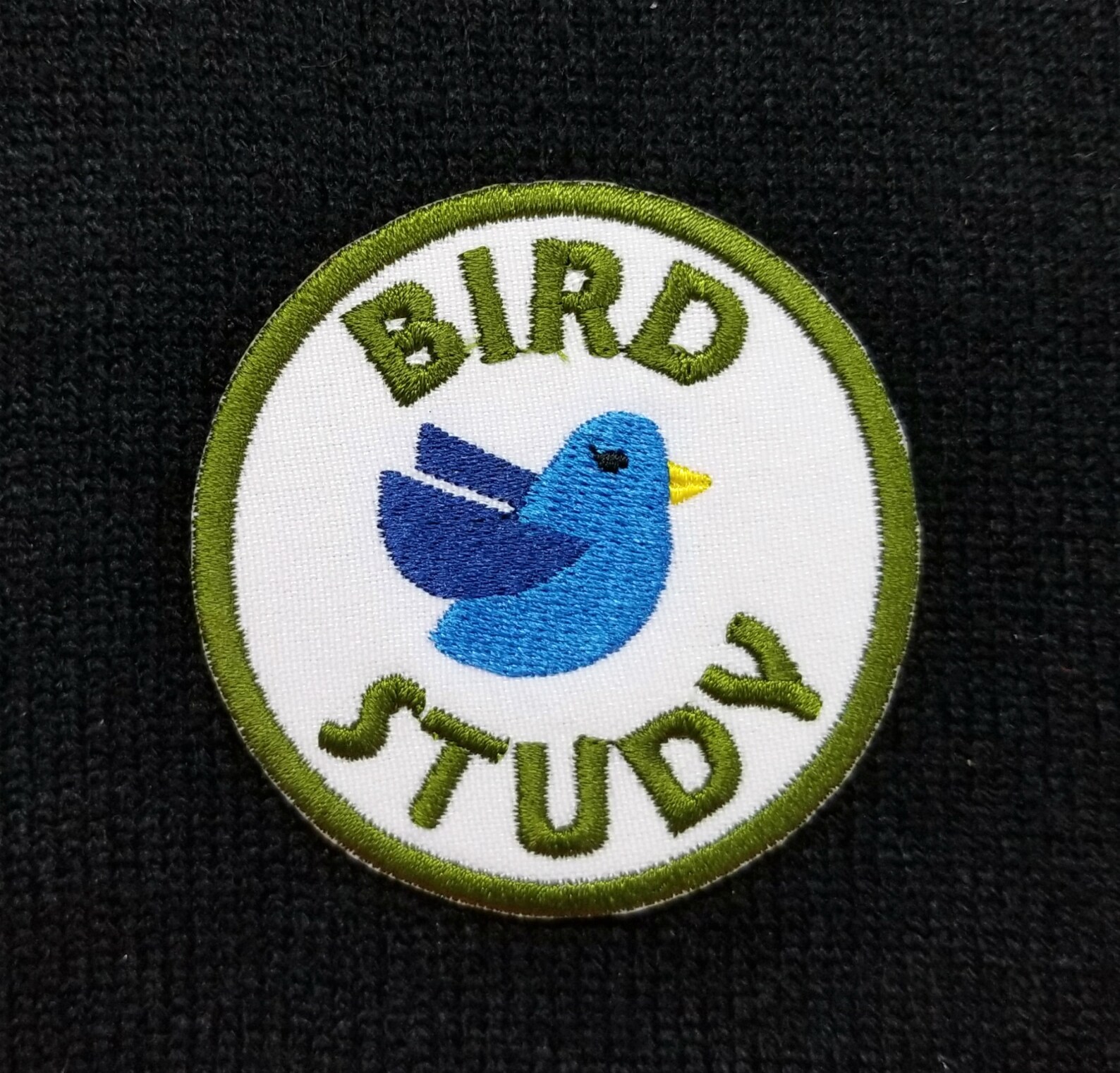 Bird Study Merit Badge Embroidered Iron On Patch Funny Cute Etsy