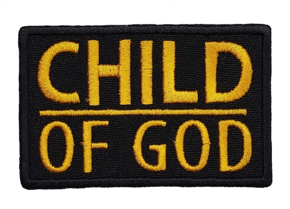 Child Of God B/W {Velcro Tag} Child Of God B/W {Velcro Tag}