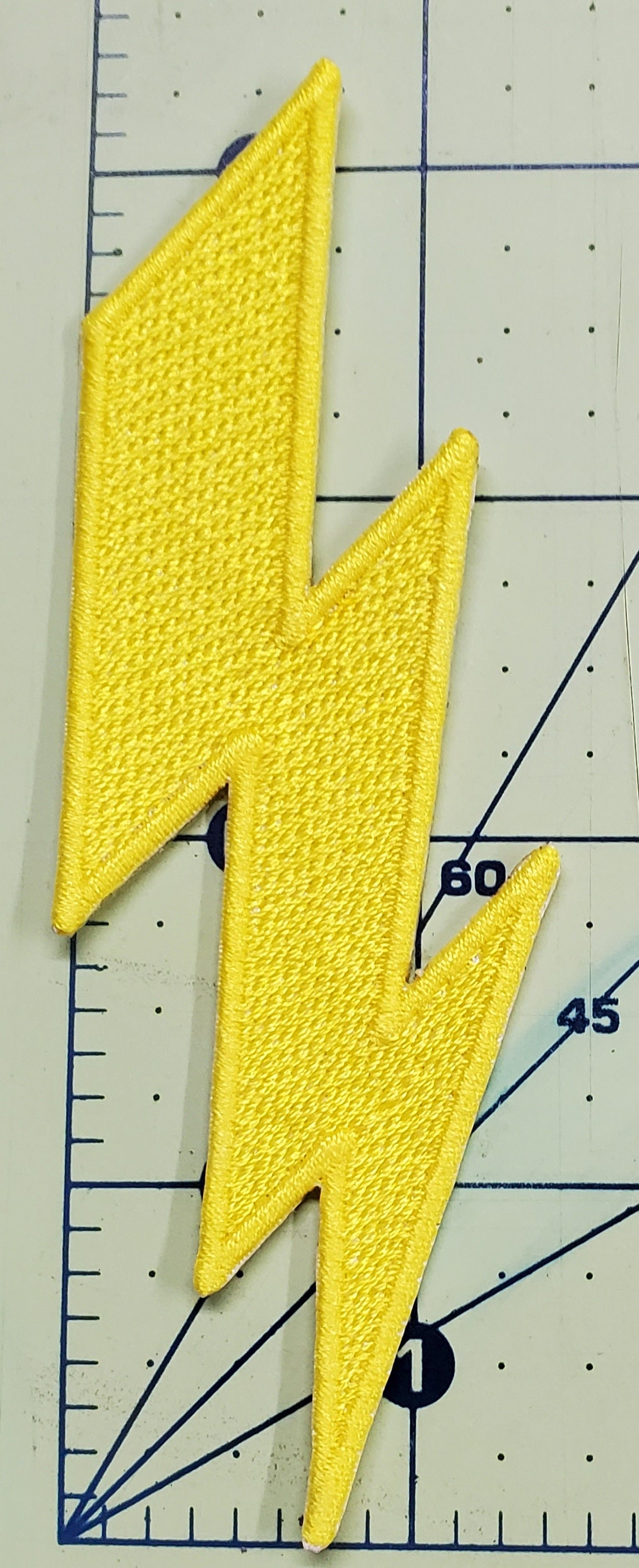 Lightning Bolt Iron on Patch Adventure Storm Zeus Surfer Cool Etsy