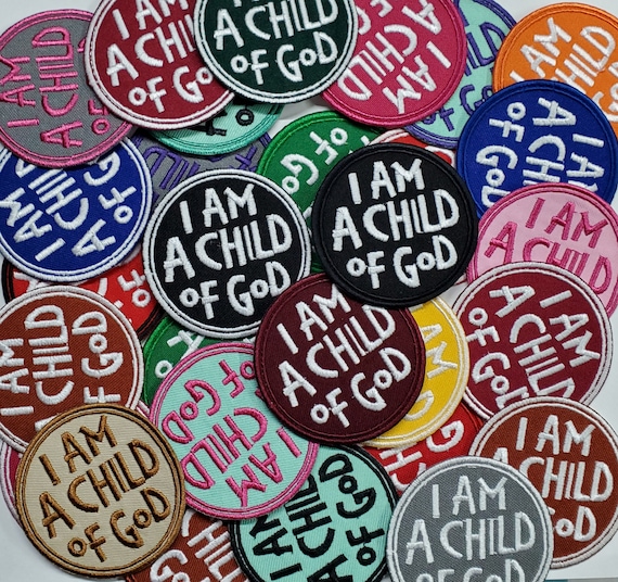 Child Of God B/W {Velcro Tag} Child Of God B/W {Velcro Tag}