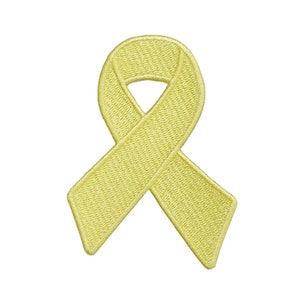 Spina Bifida Awareness Ribbon  Embroidered Iron On Patch Gifts Fundraising