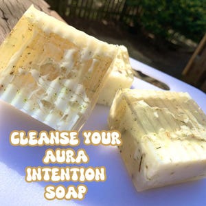 Cleanse Your Aura Intention Soap | Uncrossing | Jinx-Breaker | Let Go of Attachments | Ritual Bar