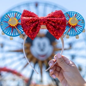 Custom Disney Ears Spinning Ferris Wheel Pixar Pal-A-Round Mouse Ears