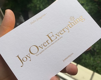 Personalised Diy Gold foil cards-Birthday, Wedding, Anniversary, Special Friend,Simple business invitation,greeting card-Gold Edge