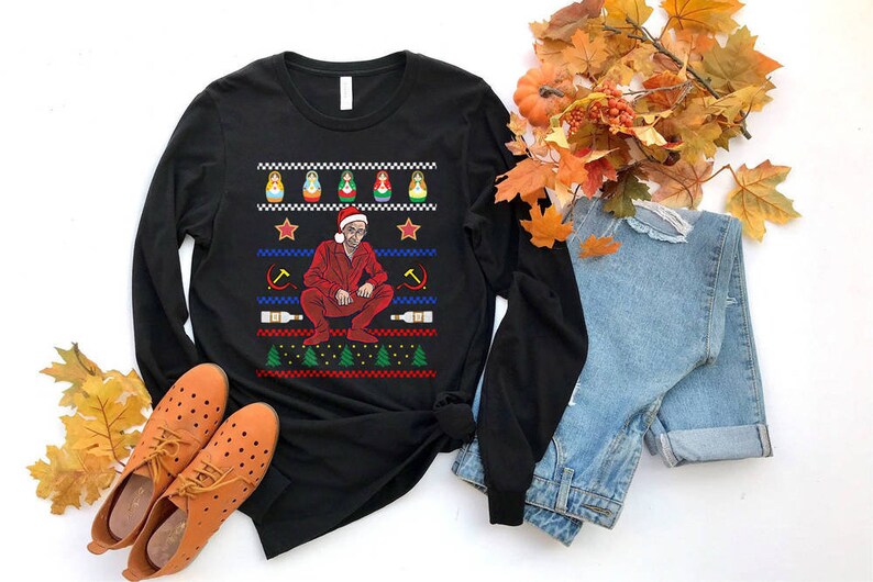 putin christmas sweater