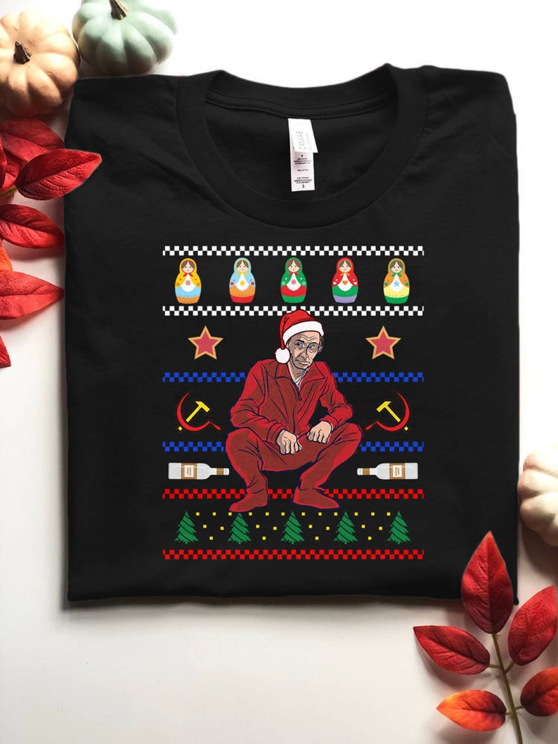 putin christmas jumper