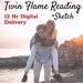 I Will Draw & Describe Your Twin Flame in 12 hours! Twin Flame Reading, Twin Flame Drawing, Psychic Reading, Love Reading, Tarot Reading 