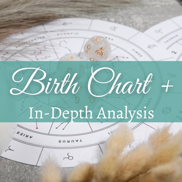 Astrology Birth Chart - Etsy