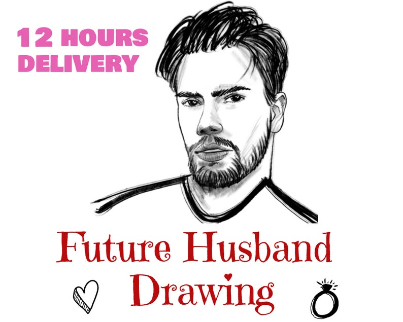 I Will Draw & Describe Your Future Husband in 12 hours, Best Selling Psychic Reading, Artistic Psychic, Psychic Drawing, Psychic Reading 