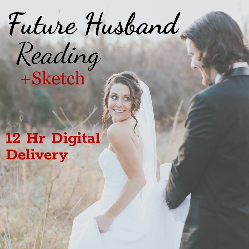 Future Husband Reading, Future Husband Sketch, Future Husband Drawing, Psychic Reading, Love Reading, Husband Reading, Tarot Reading 