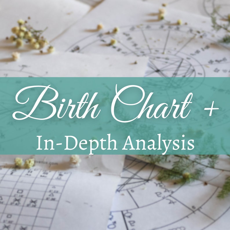 Astrology Reading with an In Depth Birth Chart Reading and Zodiac Wheel, Psychic Reading, Astrology Gift, Personalized Gift image 1