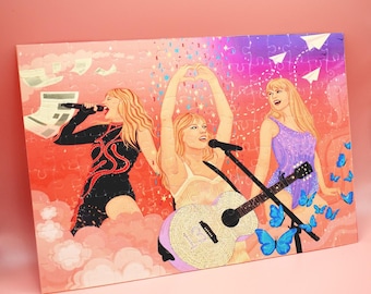 Era Shimmer Jigsaw Puzzle: Pop Art (120 or 300 Piece)