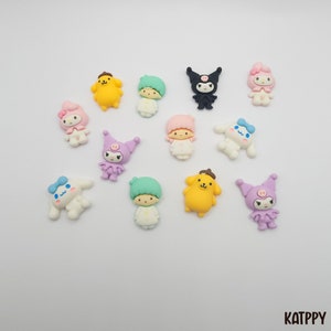 Kawaii Mixed Special Cartoon Flatback Resin Cabochon Decoden Slime Charm DIY Crafts Accessories