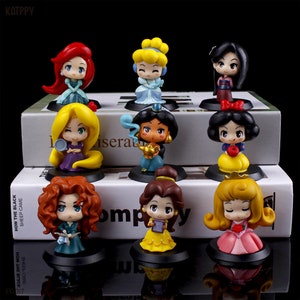 FG017 - 9pcs/set Kawaii Special Cartoon Figurines Disney Princess Set  | Toy Figure | Special Cartoon Gift Toy - FLOWER STAND ONLY