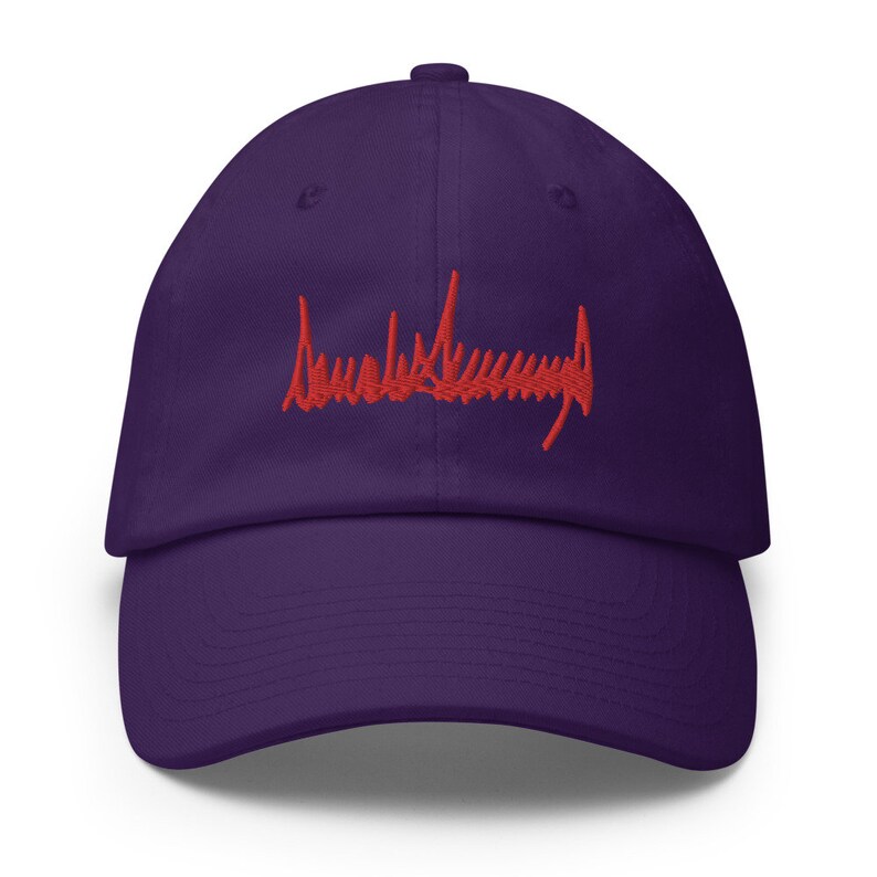 Donald Trump Signature Made in USA Cotton Cap Silent Majority MAGA Keep America Great Trump Dad Hat KAG Patriot Party Republican Hat