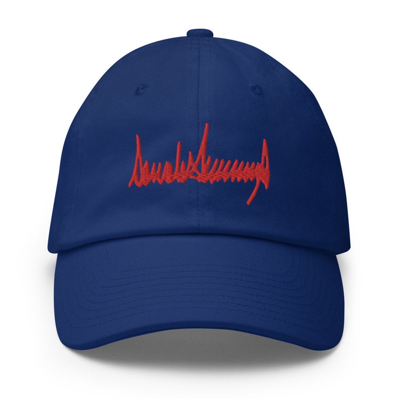 Donald Trump Signature Made in USA Cotton Cap Silent Majority MAGA Keep America Great Trump Dad Hat KAG Patriot Party Republican Hat