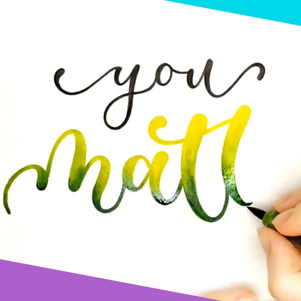 Curso De Lettering Online Campus De Letras Bonitas · Nivel Avanzado - Etsy