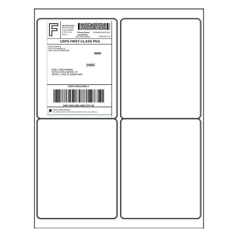 how-to-print-shipping-label-using-4-up-template-letter-size-4-etsy