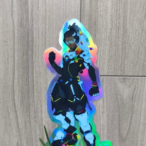 Sticker - Videospiel Charakter DJ - Rave Skin