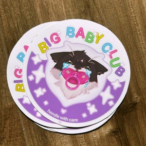 Big Baby Club Stickers