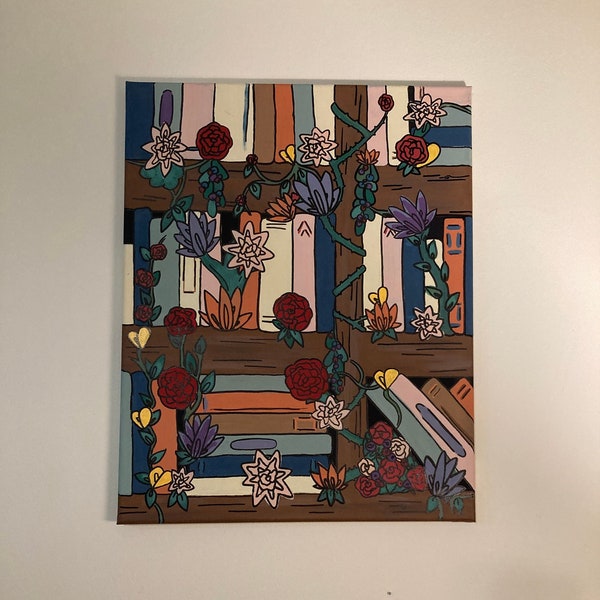 Hanging Bookshelf Etsy