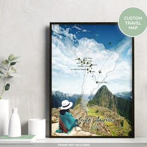 Aangepaste reiziger cadeau ontwerp, persoonlijke routekaarten, persoonlijk reiscadeau, gepersonaliseerde avonturenkaart, vakantietrippen, kunstzinnige reisprint