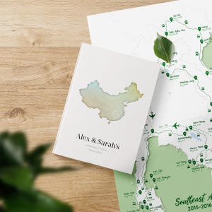 China Travel Journal, Custom Adventure Diary, Personalized Notebook for Your Global Adventures, Ideal for Exploring China’s Wonders