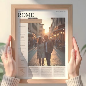 Flitterwochen-Reise-Andenken, individuelles Abenteuer Poster, personalisierte Urlaubswandkunst, Geschenk für Paare, romantische Reiseerinnerungen