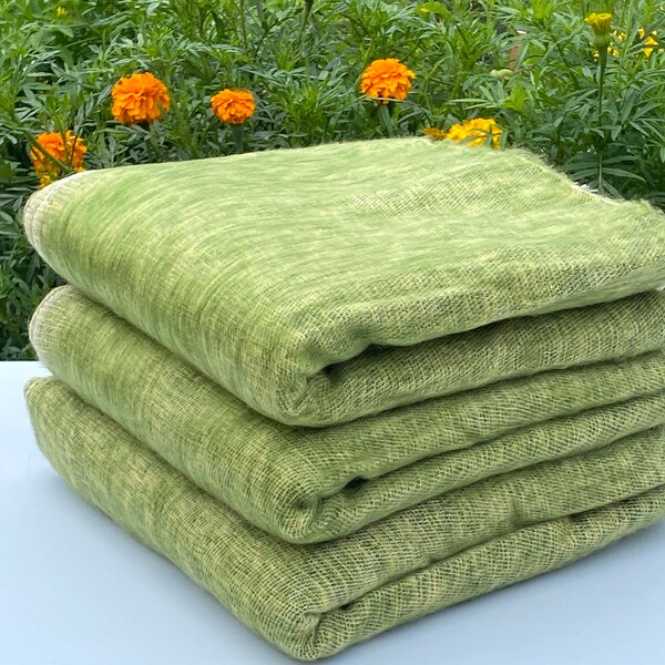 Lime Green Blanket Etsy