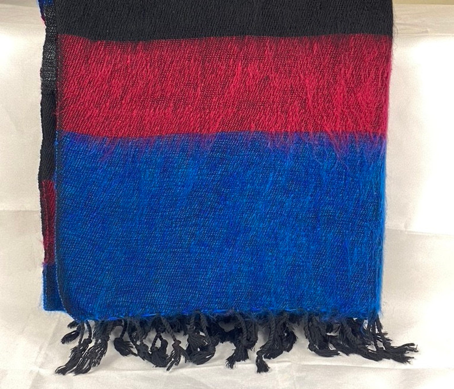Yak Wool Blanket Pat B1 Soft Oversized ShawlThrows Meditation | Etsy