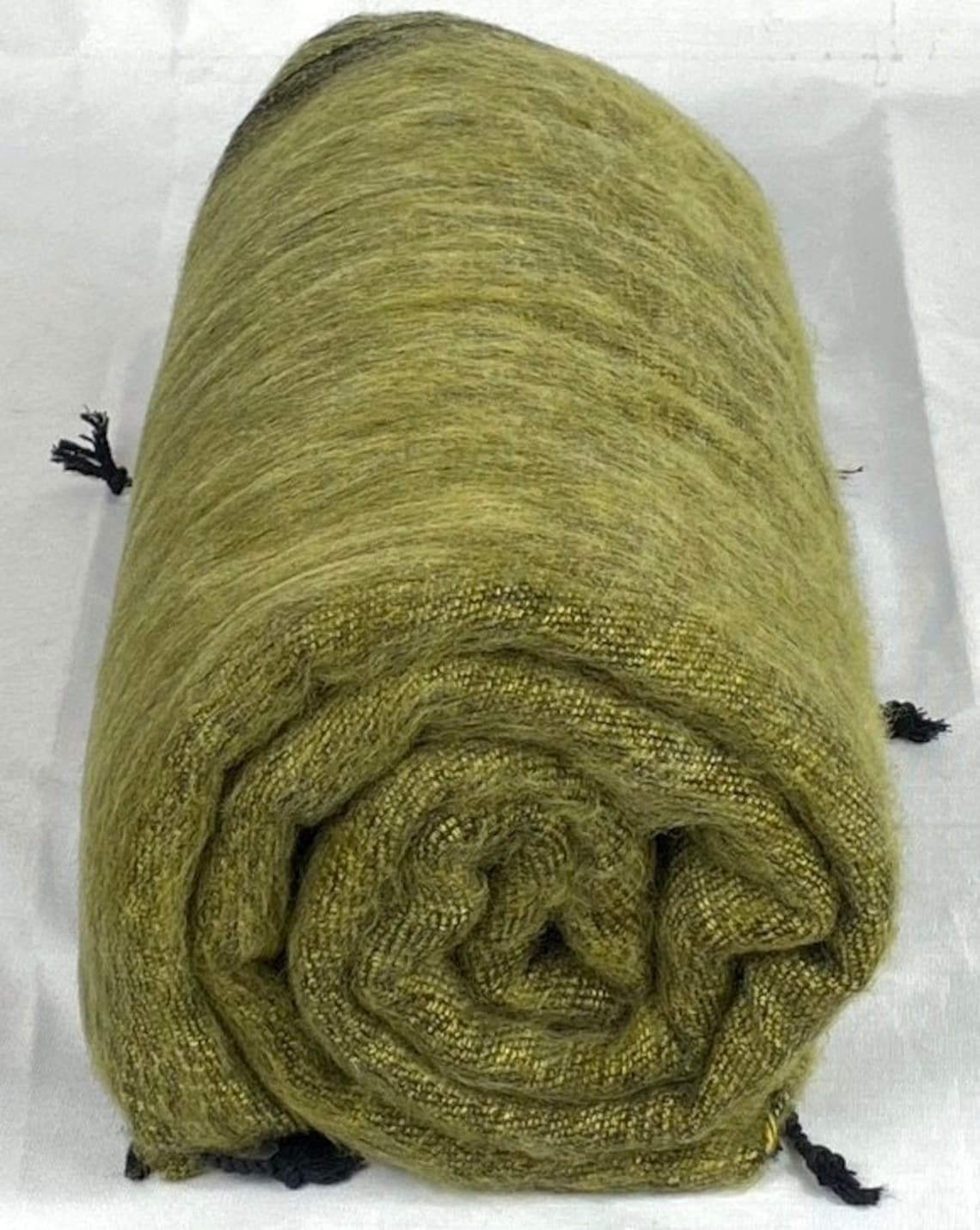 Yak Wool Blanket Khaki Green Soft Oversized Shawl/throws Etsy UK