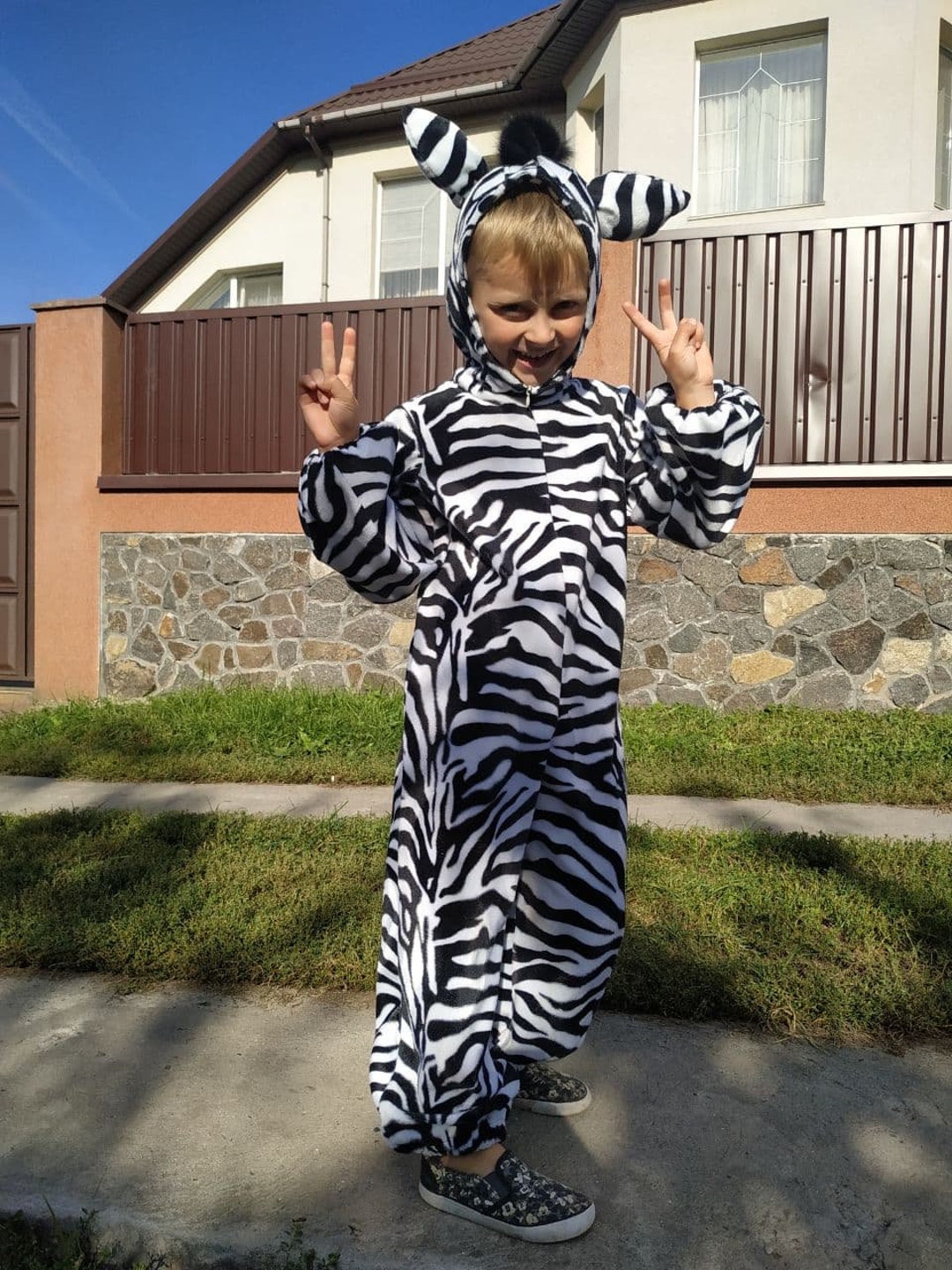 Zebra Costume, Melman, Kids Costume, Cosplay, - Etsy