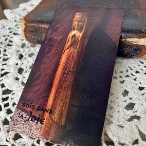 Authentische religiöse Vintage-Karte | Kommunion-Souvenir | Sakrale Kunst | Sammlung